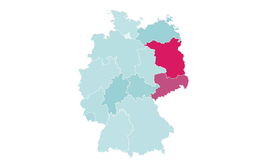 Affinity by region — Dinosaur, Germany