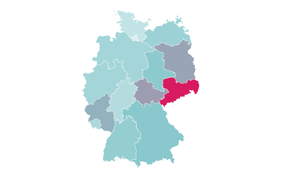 Affinity by region — Disturbed (band), Germany