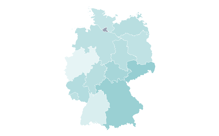 Affinity by region — Dita Von Teese, Germany
