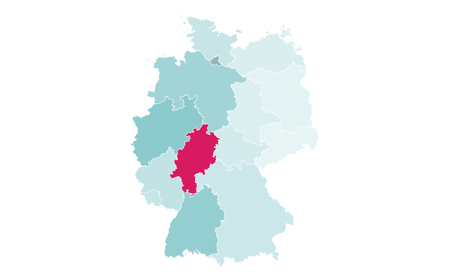 Affinity by region — Diyarbakır, Germany