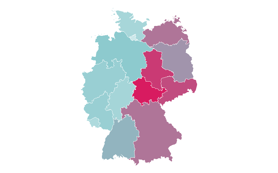 Affinity by region — DJ Ötzi, Germany