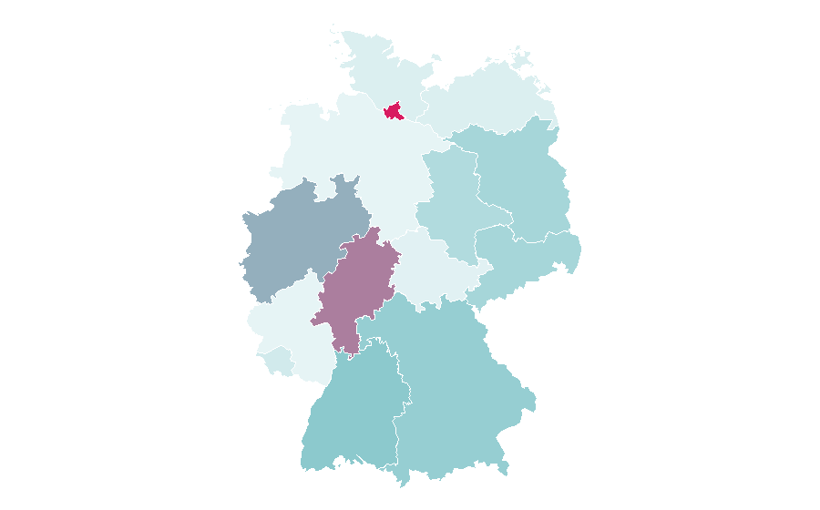 Affinity by region — DKNY, Germany