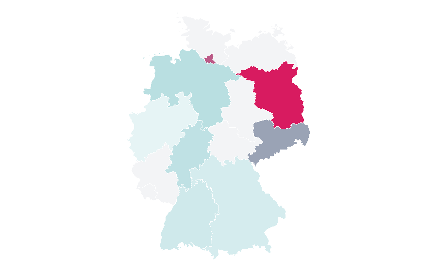 Affinity by region — DLF Emporio, Germany