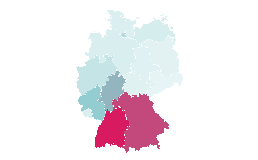 Affinity by region — DNEVNIK.hr, Germany