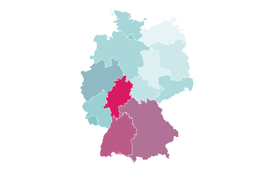 Affinity by region — Dockers, Germany