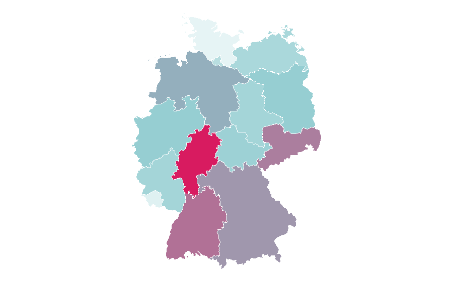 Affinity by region — Dodge, Germany