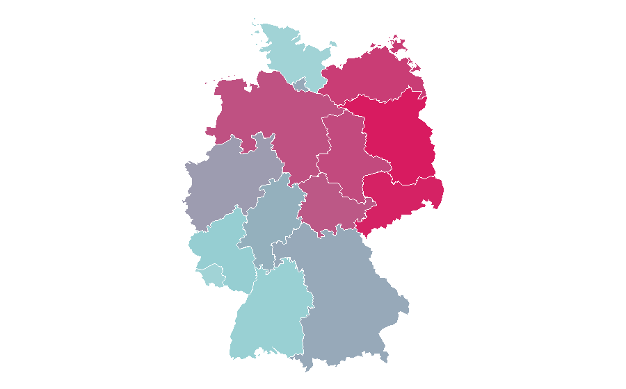 Affinity by region — Dodge Ram, Germany