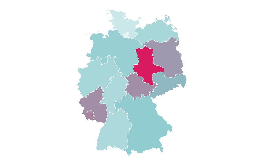 Affinity by region — Dog biscuit, Germany