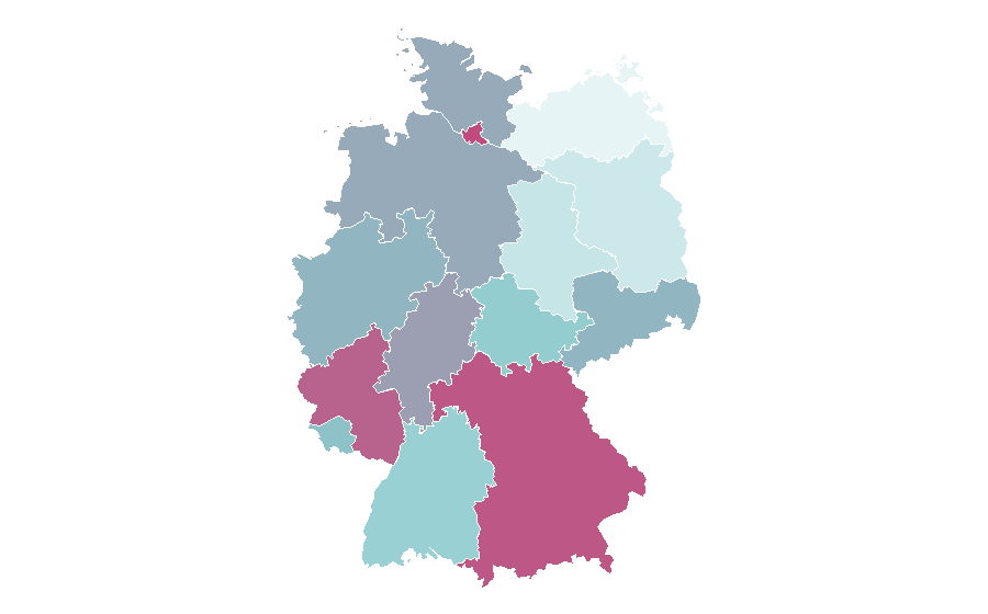 Affinity by region — Dogma, Germany