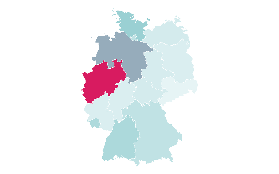 Affinity by region — Dohuk, Germany