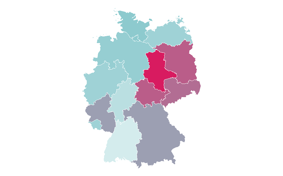 Affinity by region — Dolly Parton, Germany