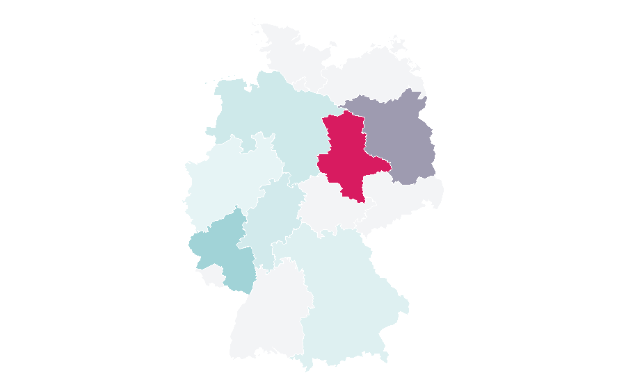 Affinity by region — Domodi.pl, Germany