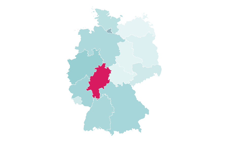 Affinity by region — Donkey, Germany
