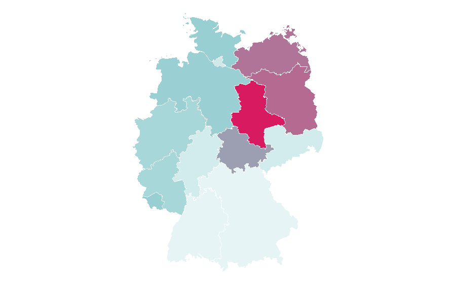 Affinity by region — Donnie Wahlberg, Germany