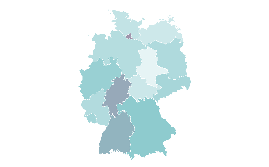 Affinity by region — Doodle, Germany