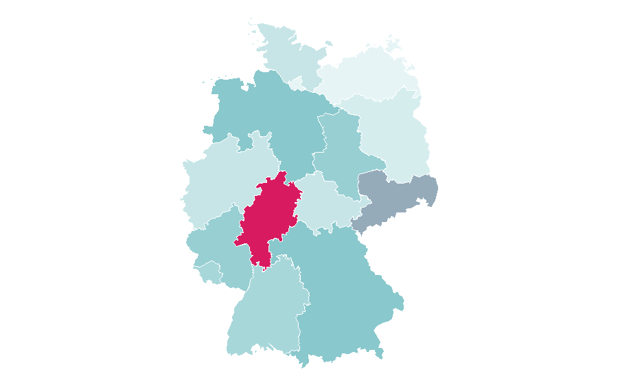 Affinity by region — Doom (1993 video game), Germany