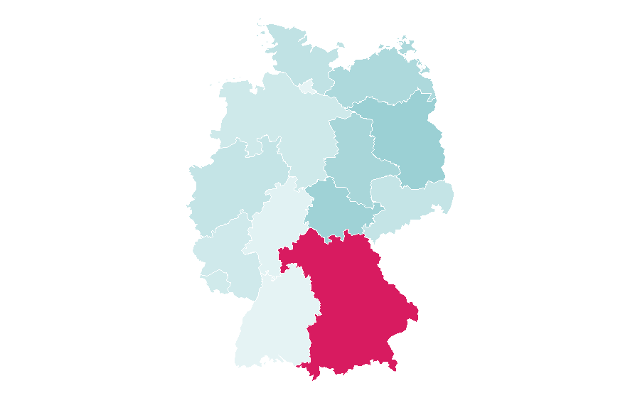 Affinity by region — Doreen Dietel, Germany