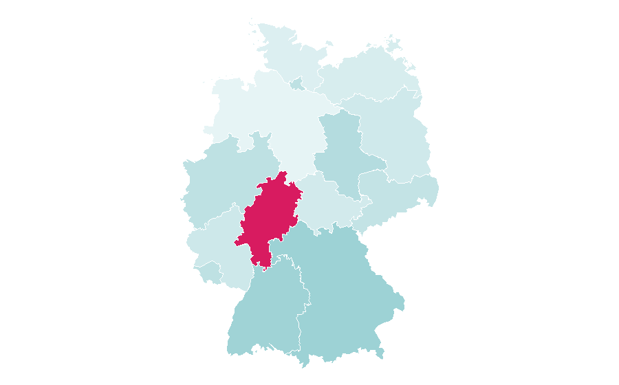 Affinity by region — Dormitory, Germany
