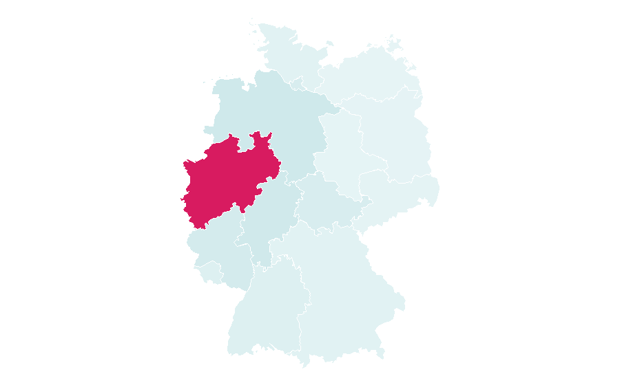 التقارب حسب المنطقة — Dortmund, ألمانيا