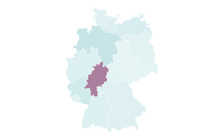 Affinity by region — DOT, Germany