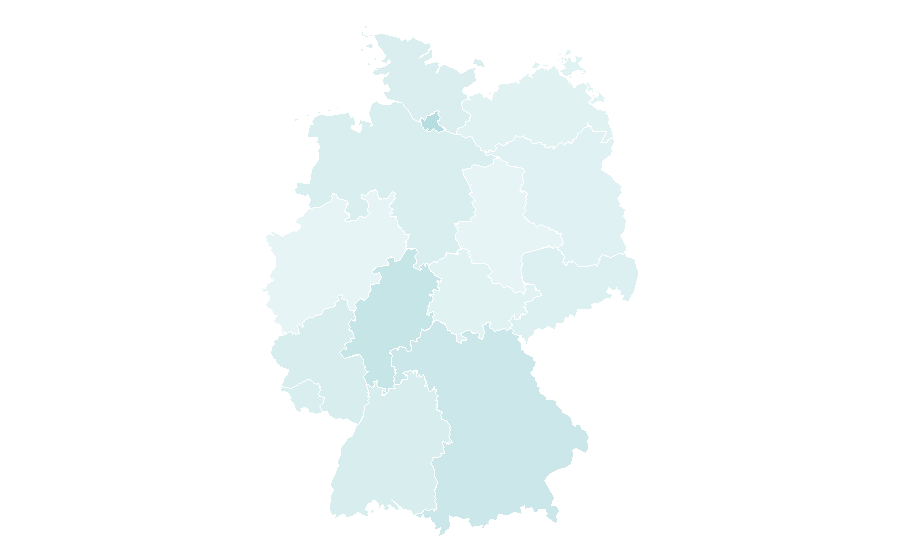 Affinity by region — Doughnut, Germany