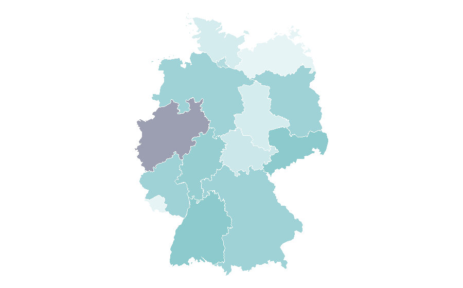 Affinity by region — Dove Cameron, Germany