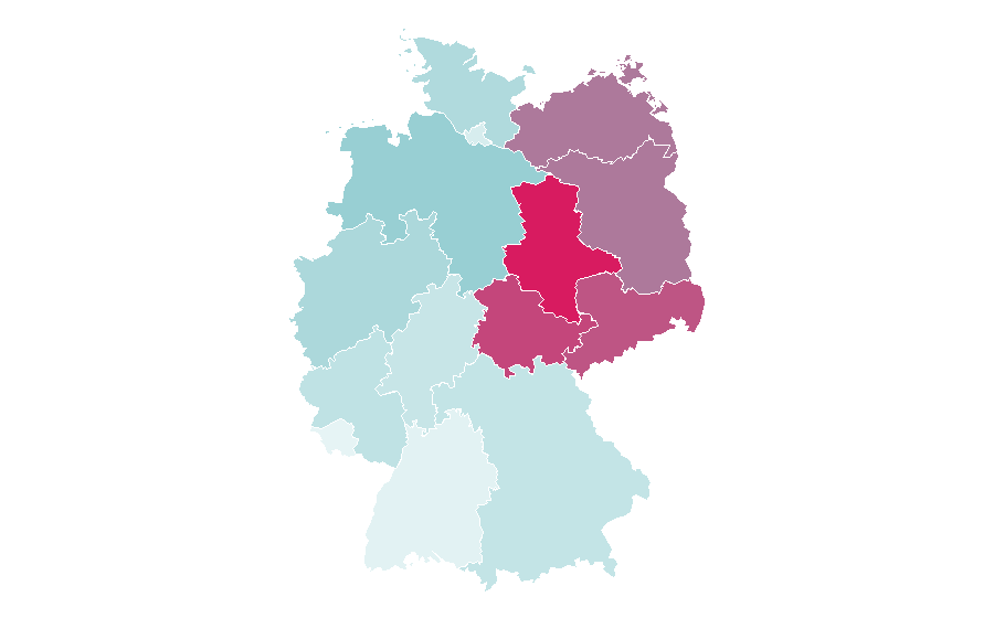 Affinity by region — Downfall (2004 film), Germany