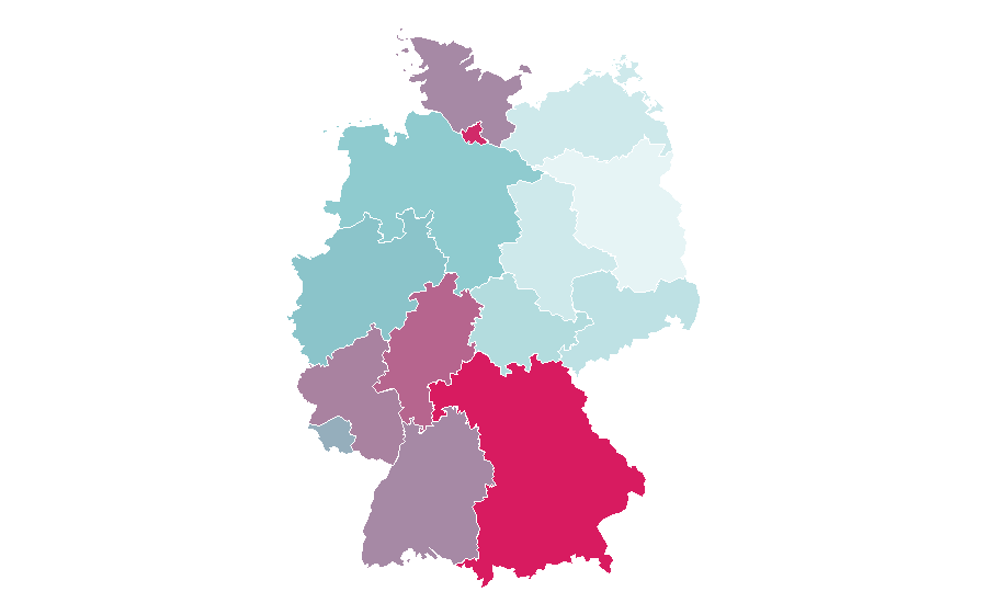 Affinity by region — Download Festival, Germany