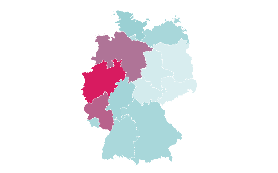 Affinity by region — Dr. Oetker, Germany