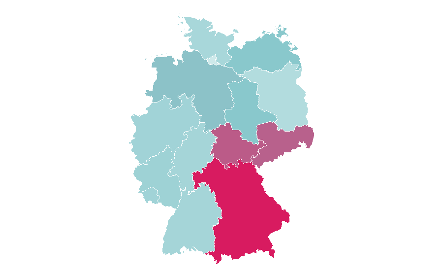 Affinità per regione — Drachenlord, Germania