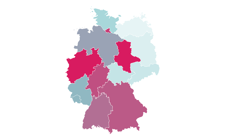Affinity by region — Dracula, Germany