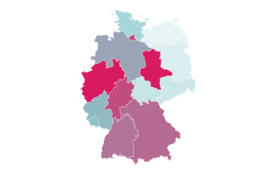 Affinity by region — Dracula (TV series), Germany