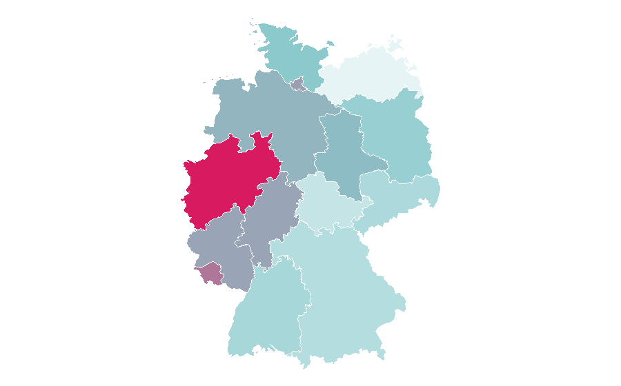 Affinity by region — Dragon Ball Super, Germany