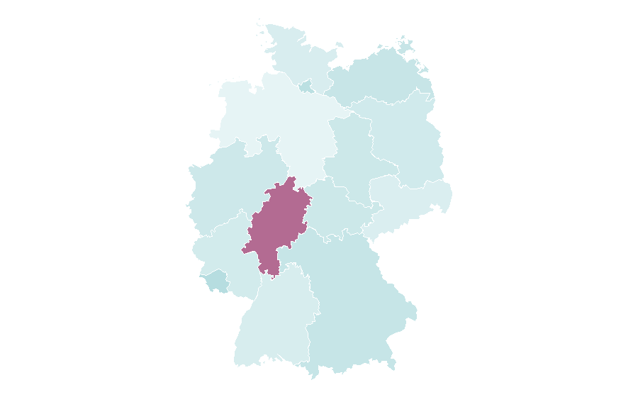 Affinity by region — Drama movies, Germany