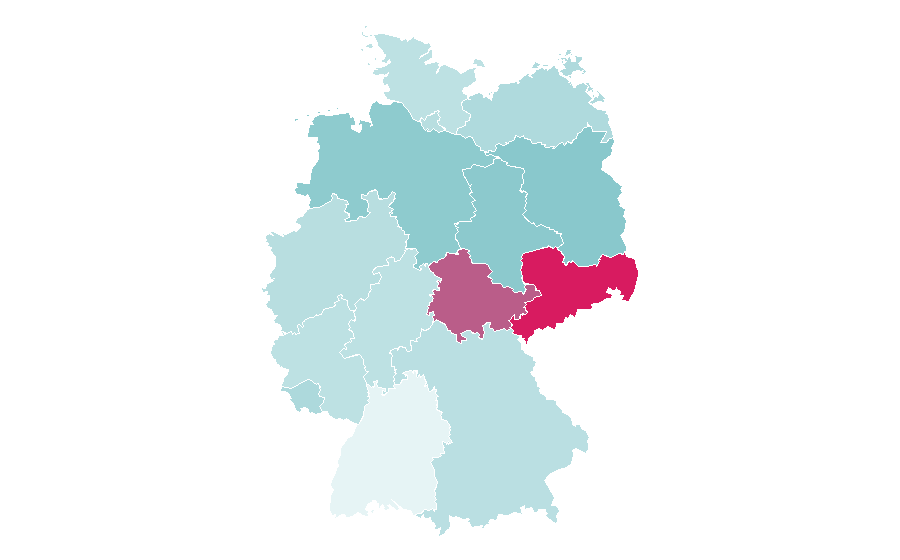 Affinity by region — Draught beer, Germany
