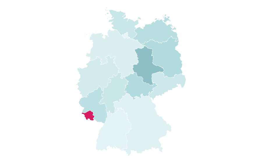 Affinity by region — Dreamies, Germany