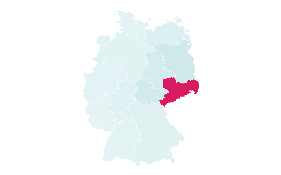 التقارب حسب المنطقة — Dresden, ألمانيا