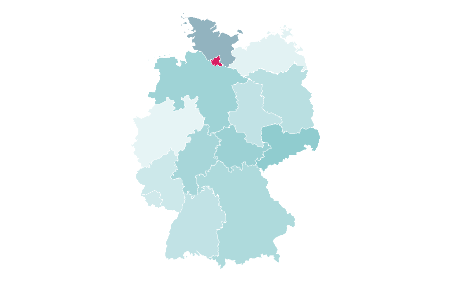 Affinity by region — Drifting (motorsport), Germany