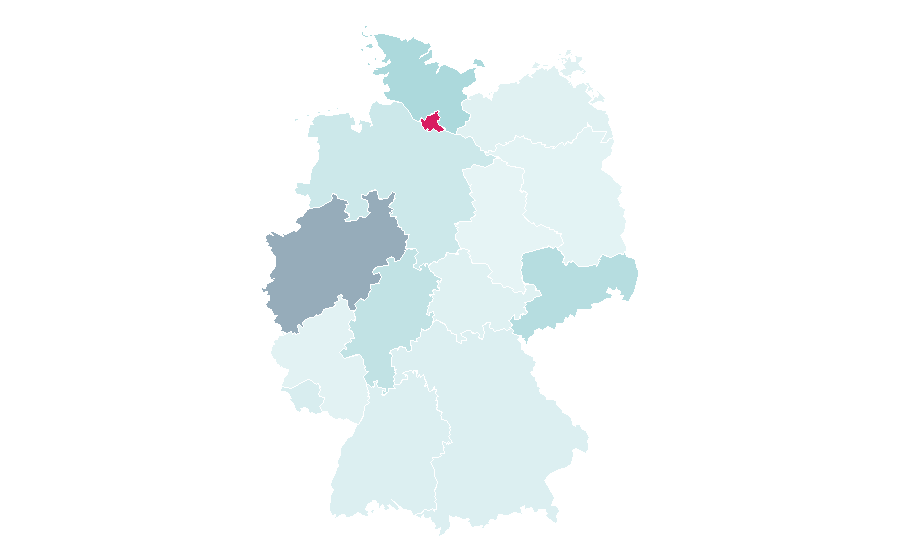 Affinity by region — Drinnies, Germany