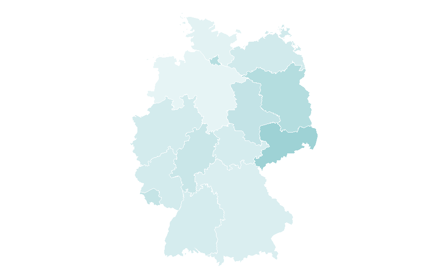 Affinity by region — Drum machine, Germany