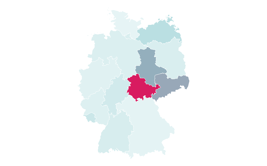 Affinity by region — Drywall, Germany