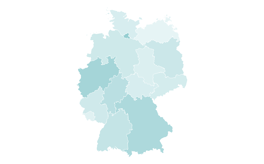 Affinity by region — Dumpling, Germany