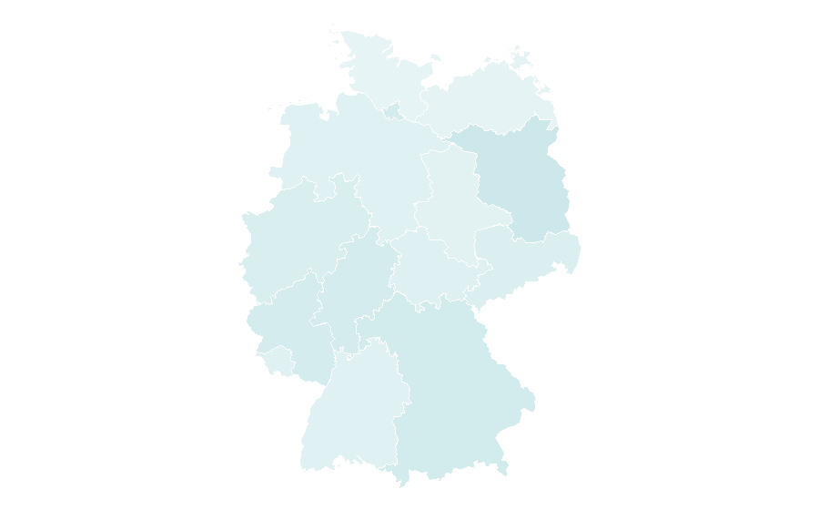 Affinity by region — Dunkin' Donuts, Germany