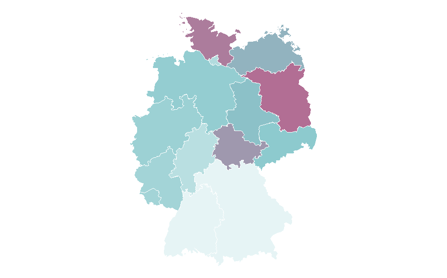 Affinity by region — Dustin Hoffman, Germany