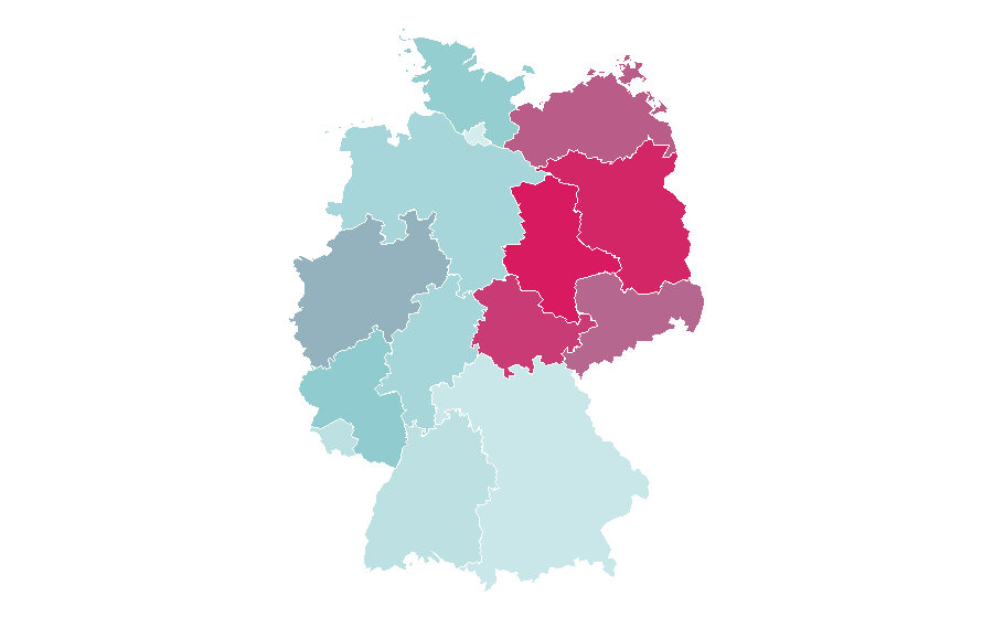 Affinity by region — Dwayne Johnson, Germany