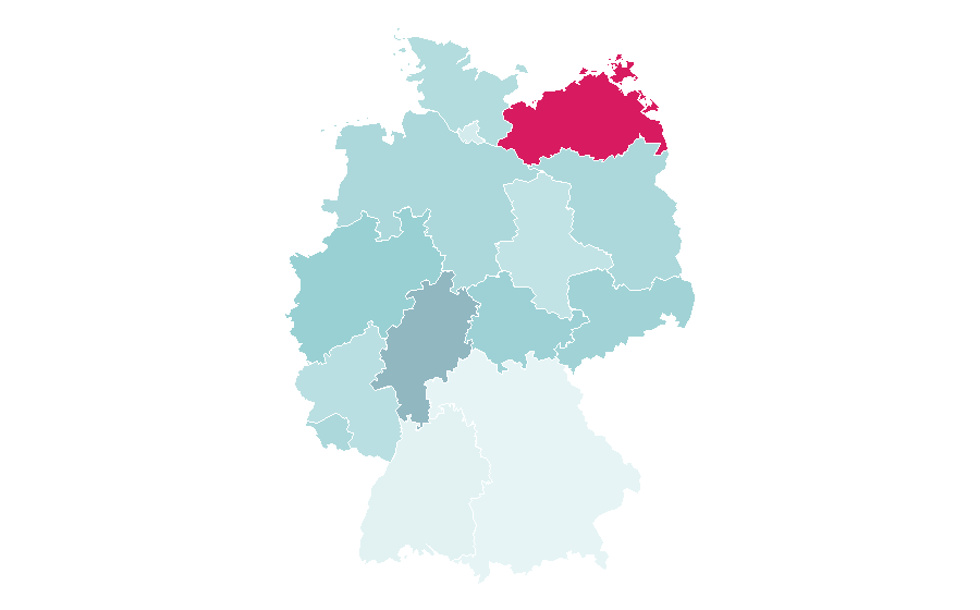 Affinity by region — Dying Light, Germany