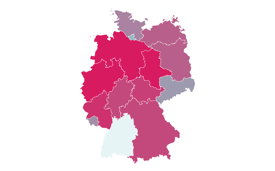 Affinity by region — Dylan Sprouse, Germany