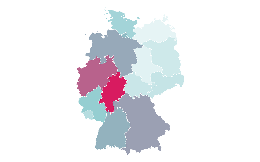 Affinity by region — E! (Europe), Germany