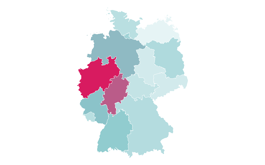 Affinity by region — EA Sports, Germany