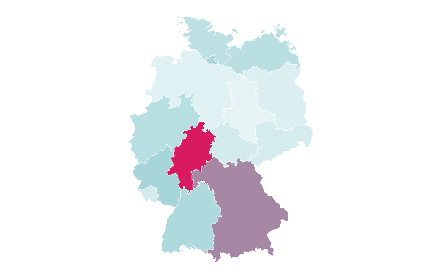 Affinity by region — Earthquake (comedian), Germany